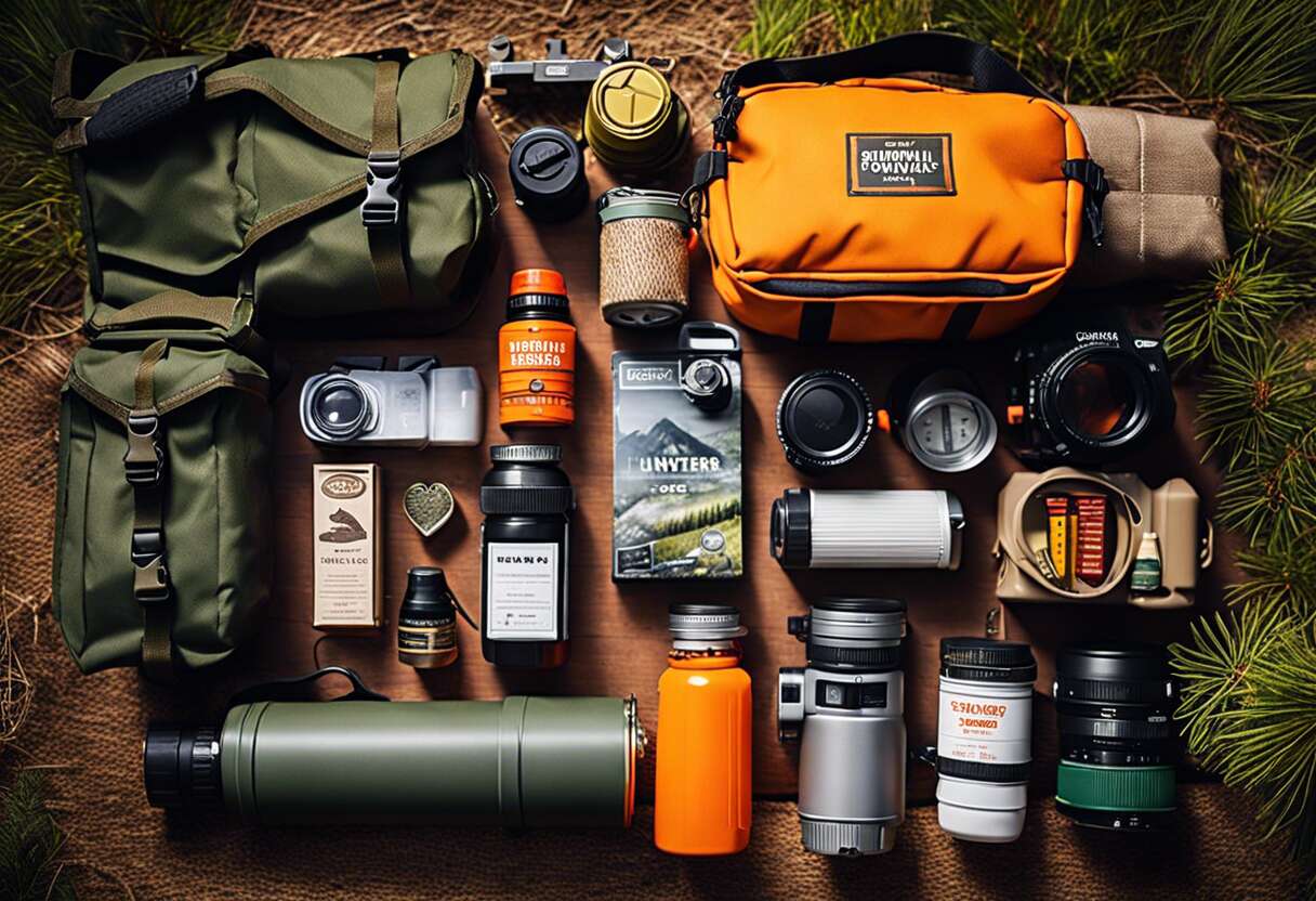 Le bivouac du chasseur : matériel pour camping et repos