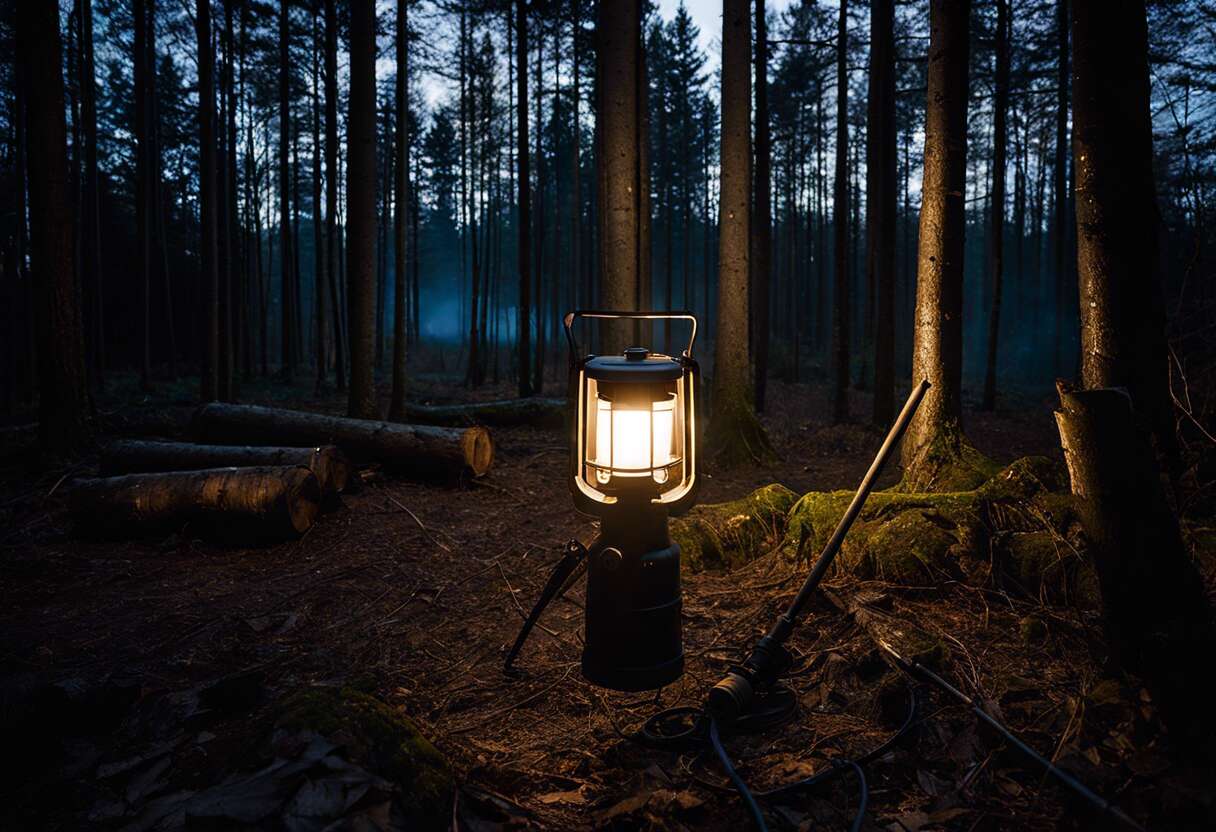 Lampes frontales robustes : alliées nocturnes des chasseurs