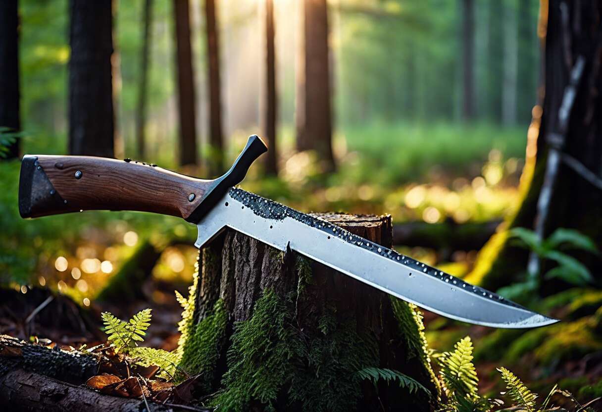 Haches et machettes tactiques : choisir son outil multifonction pour l'aventure