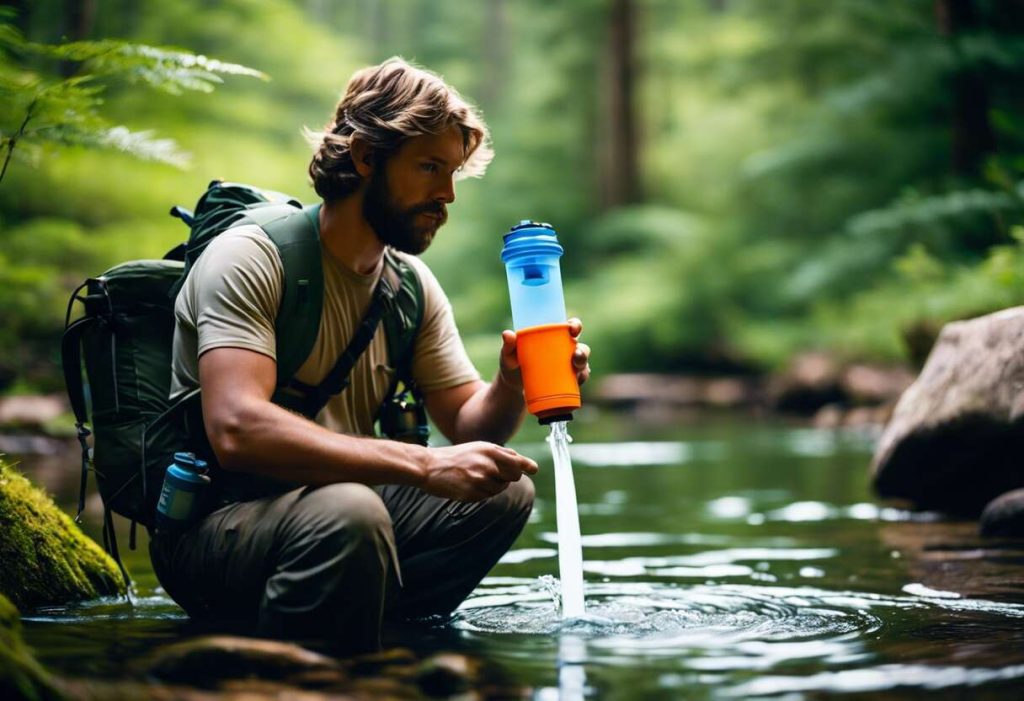 Filtres à eau portatifs : rester hydraté pendant la chasse survie