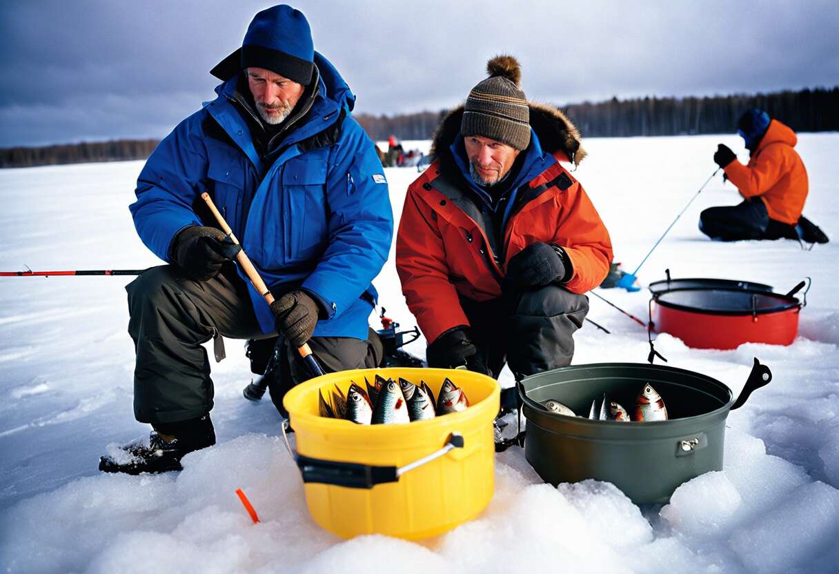 Préparation essentielle avant de pêcher sous la glace