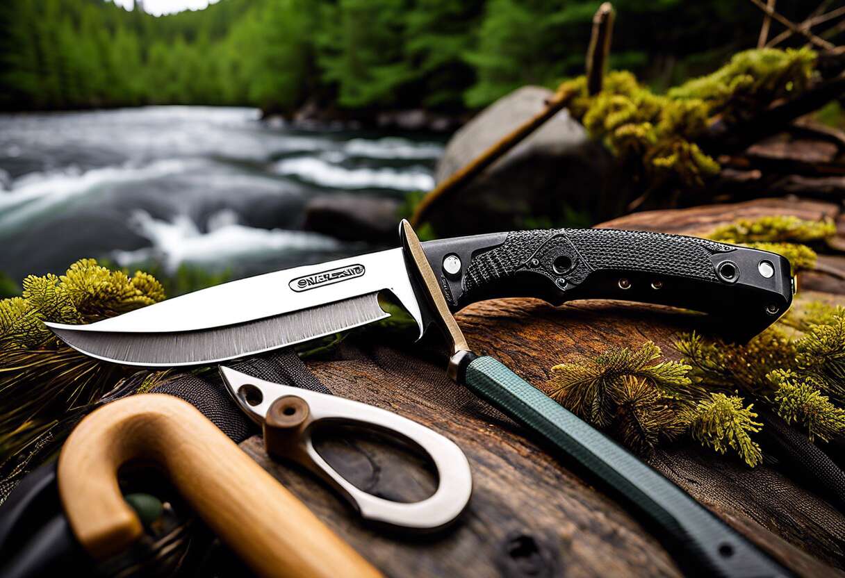 Le couteau multifonction, outil polyvalent du survivaliste pรชcheur