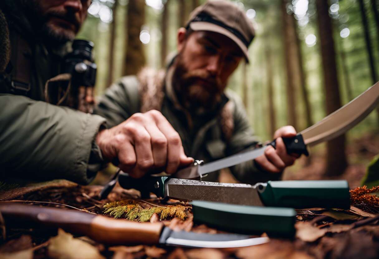Techniques d’affûtage : entretenir son matériel de chasse sur le terrain