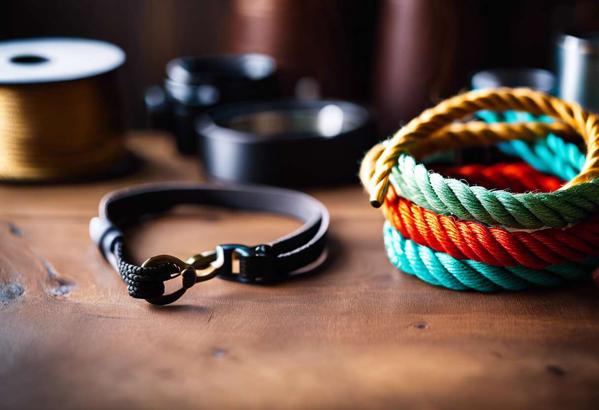 Choix du matériel pour votre bracelet en corde