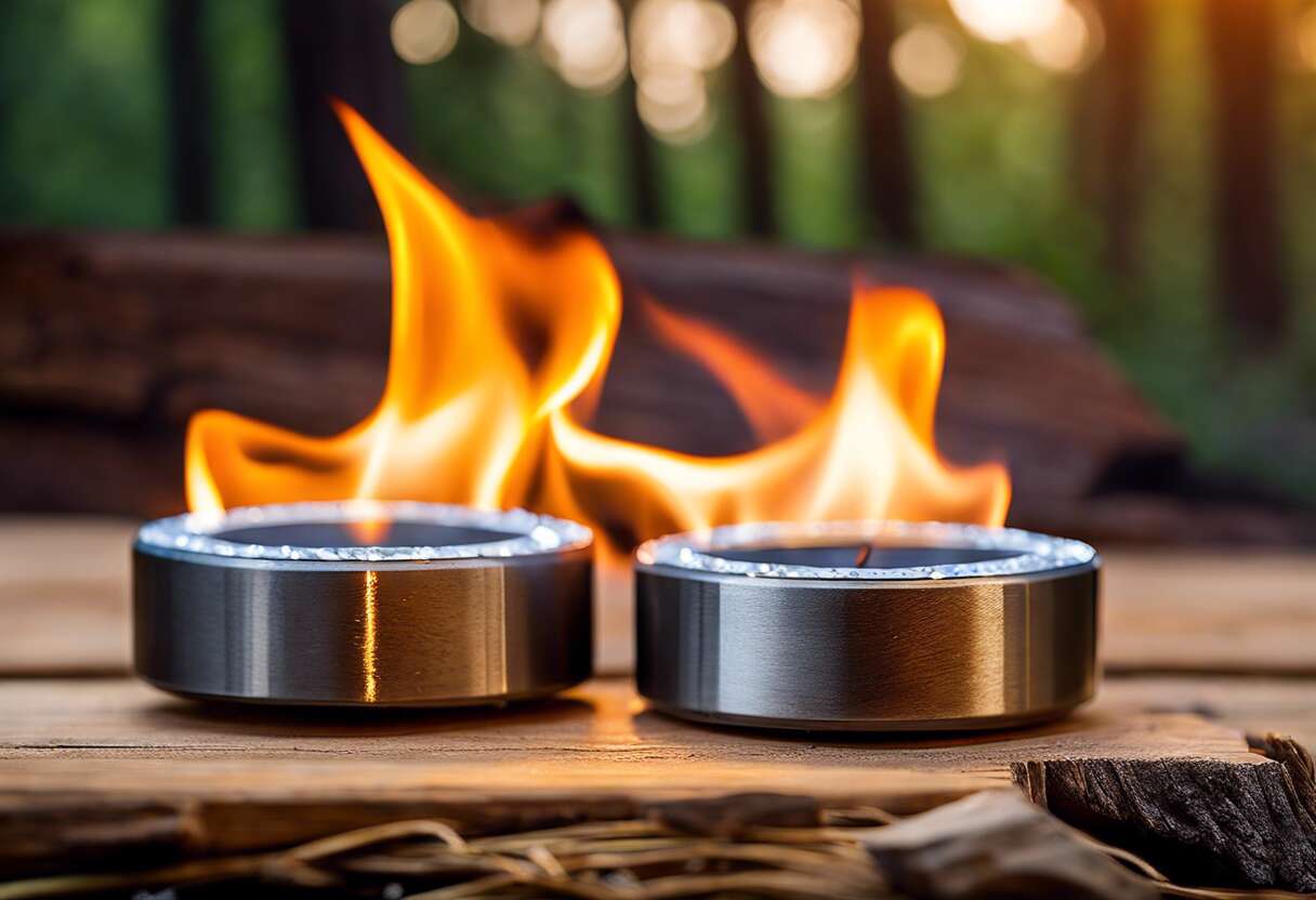 Silex ou firesteel : comparatif pour une étincelle garantie