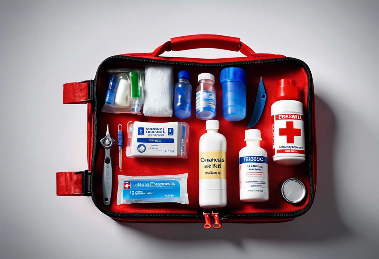 Trousse de premiers secours : composants vitaux pour une urgence