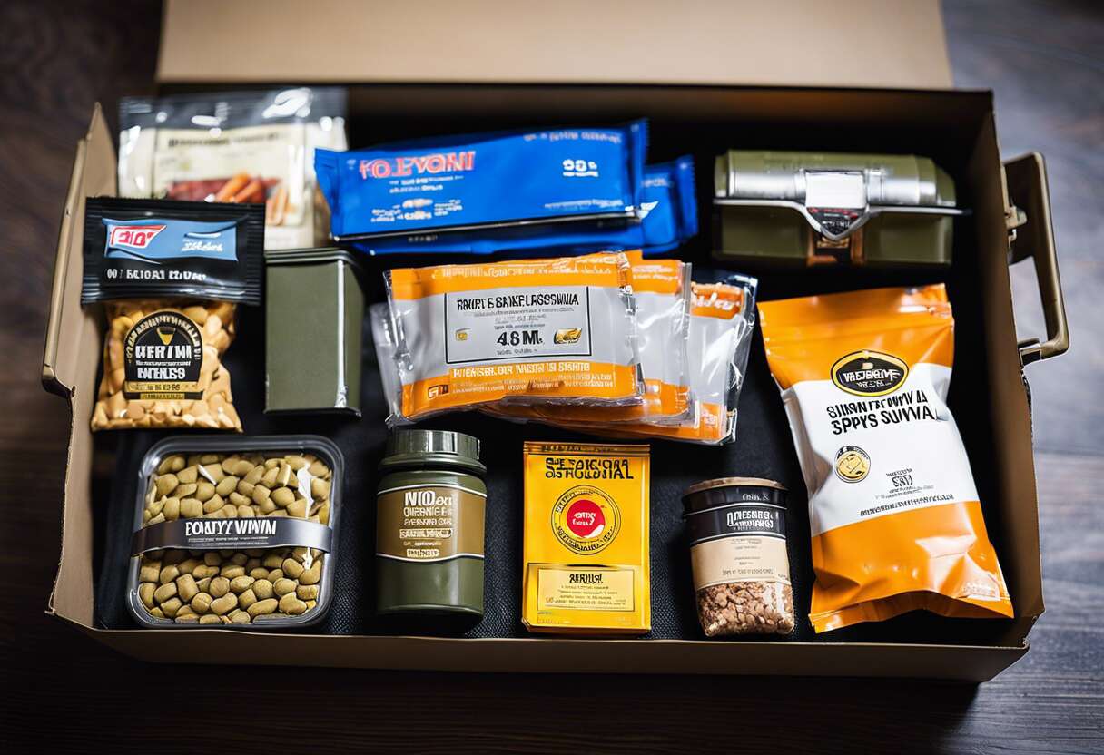 Les critères de choix pour vos rations de survie