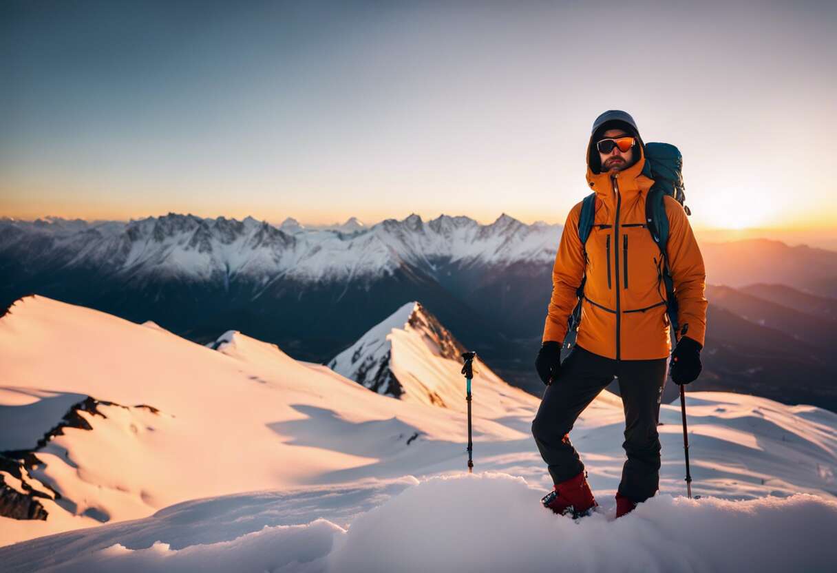 Layering en montagne : stratégies pour affronter le froid extrême