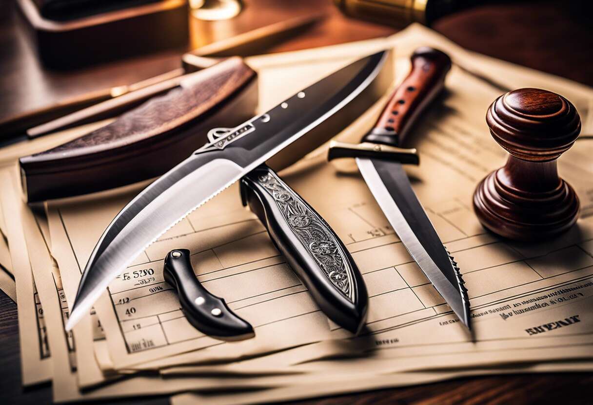 Les différents types de couteaux et leur légalité
