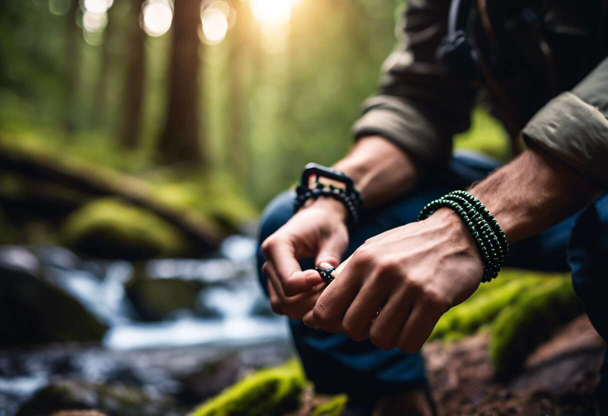Comment utiliser un bracelet de survie : guide pratique et astuces