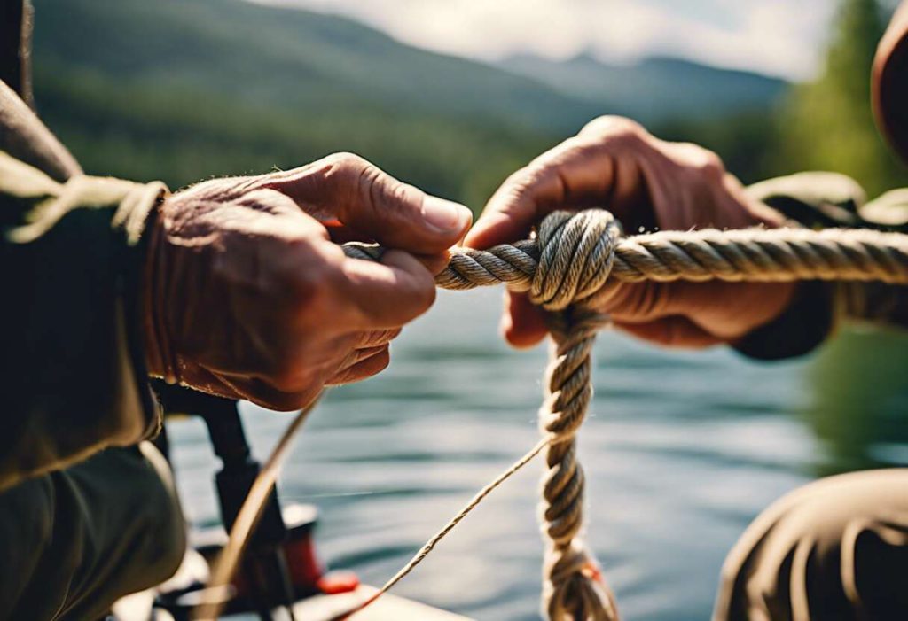 L'art du noeud de pêche : techniques essentielles pour le survivaliste