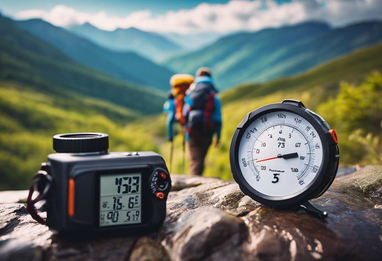 Prévision du temps en montagne : altimètres portables pour randonneurs