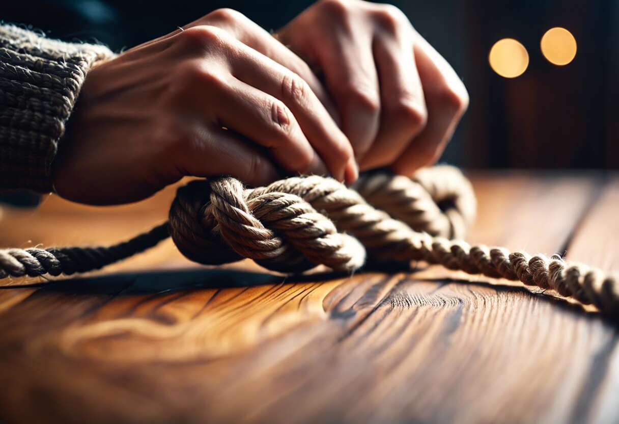 Faire un nœud qui ne glisse pas : guide pratique