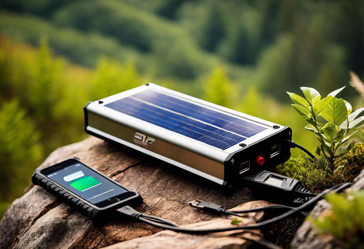 Survivre ร une panne : le top des chargeurs solaires portables