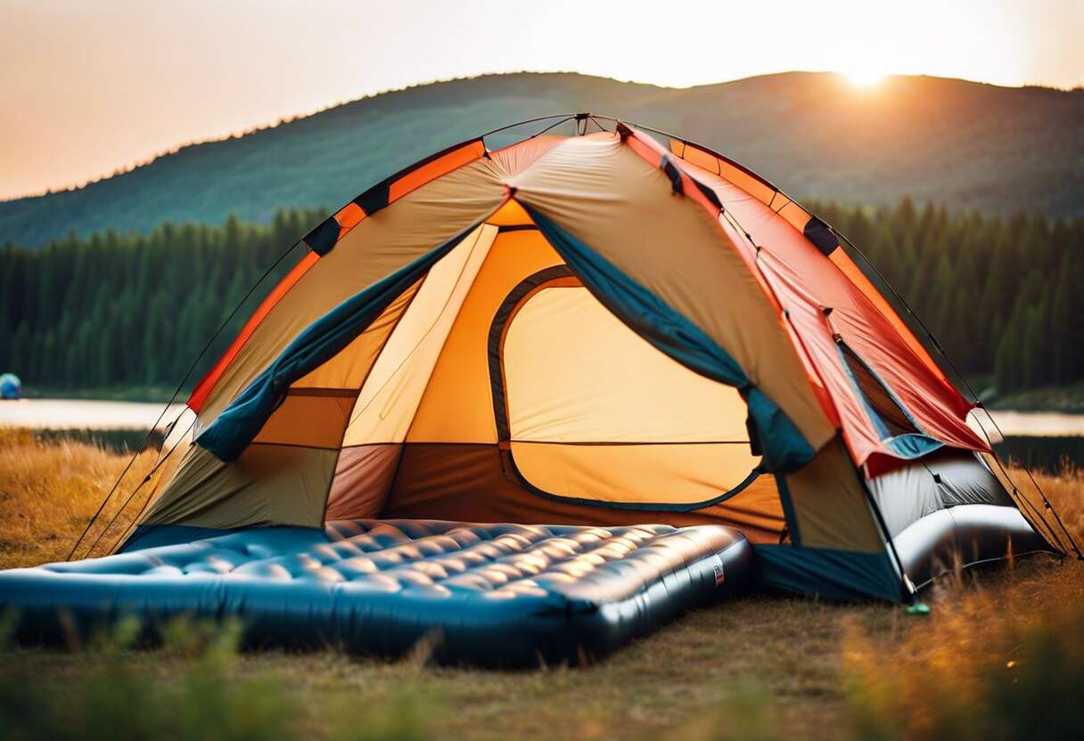 Optimiser son bivouac : les critรจres essentiels d'un bon matelas gonflable