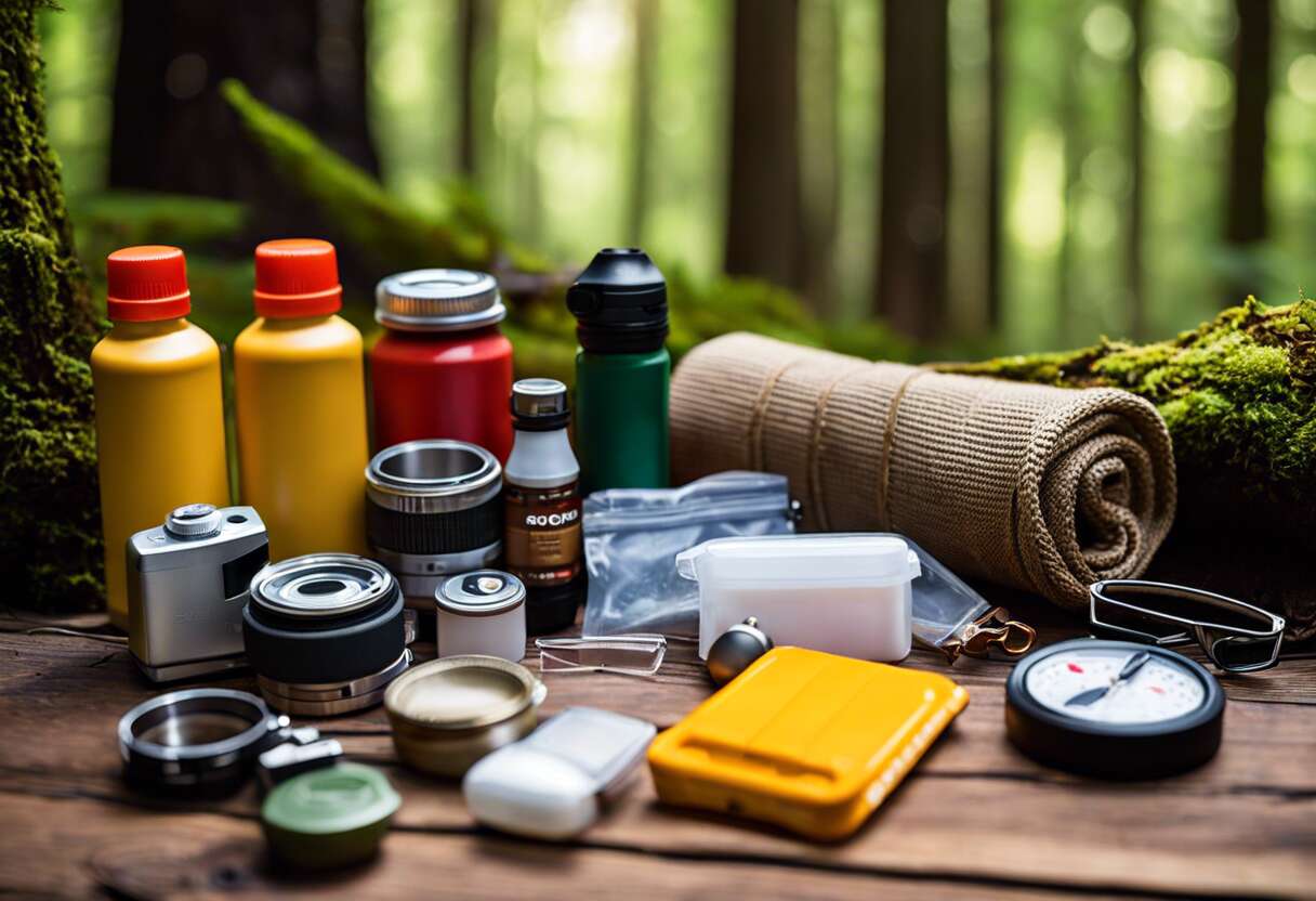Les composants indispensables d'un kit de survie en forêt