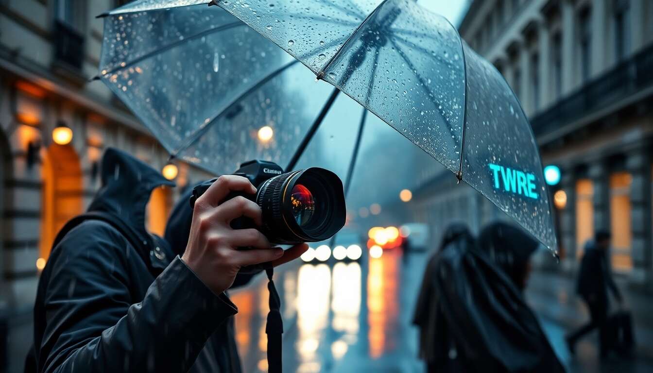 Astuces pour photographier sous la pluie sans risques