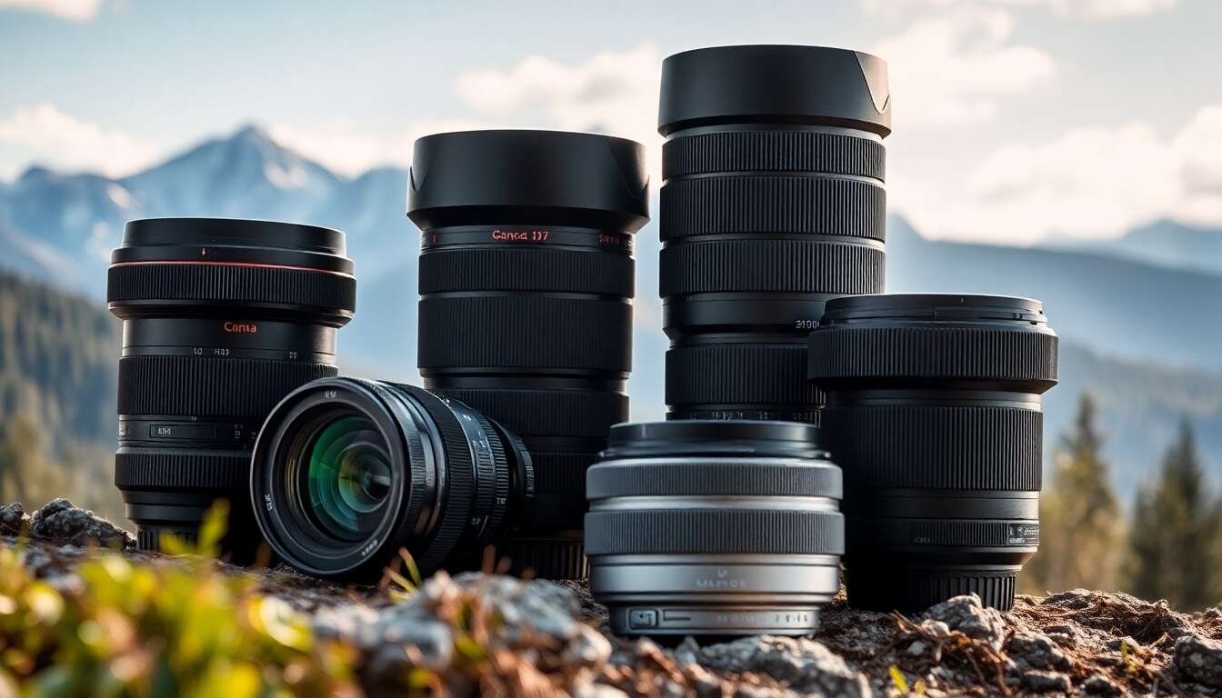 Top des objectifs résistants aux conditions outdoor
