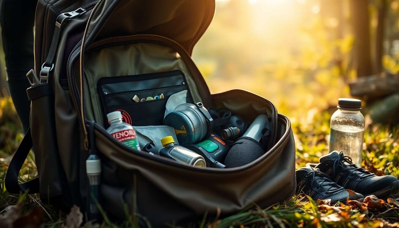 Optimiser son sac à dos avec un kit de pêche compact pour excursions outdoor