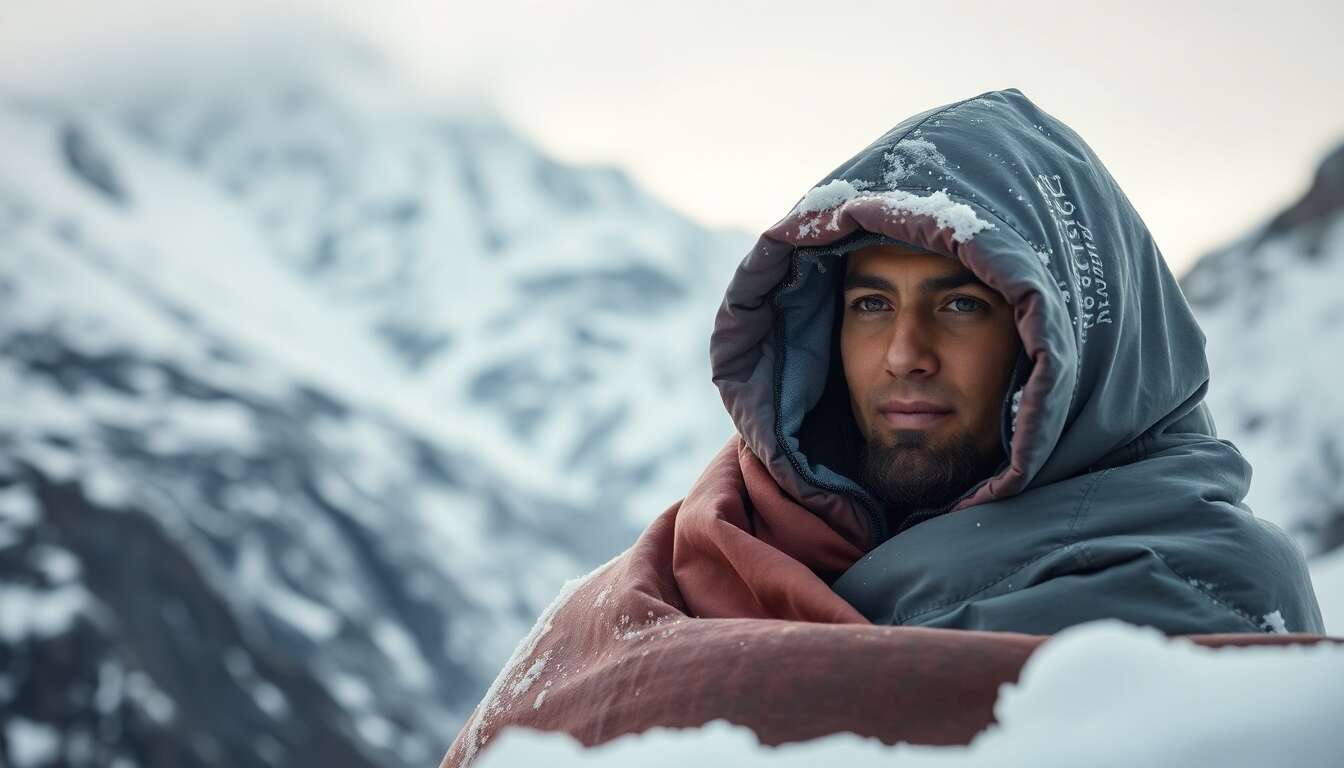 Hypothermie en situation de survie : la réponse des couvertures thermiques
