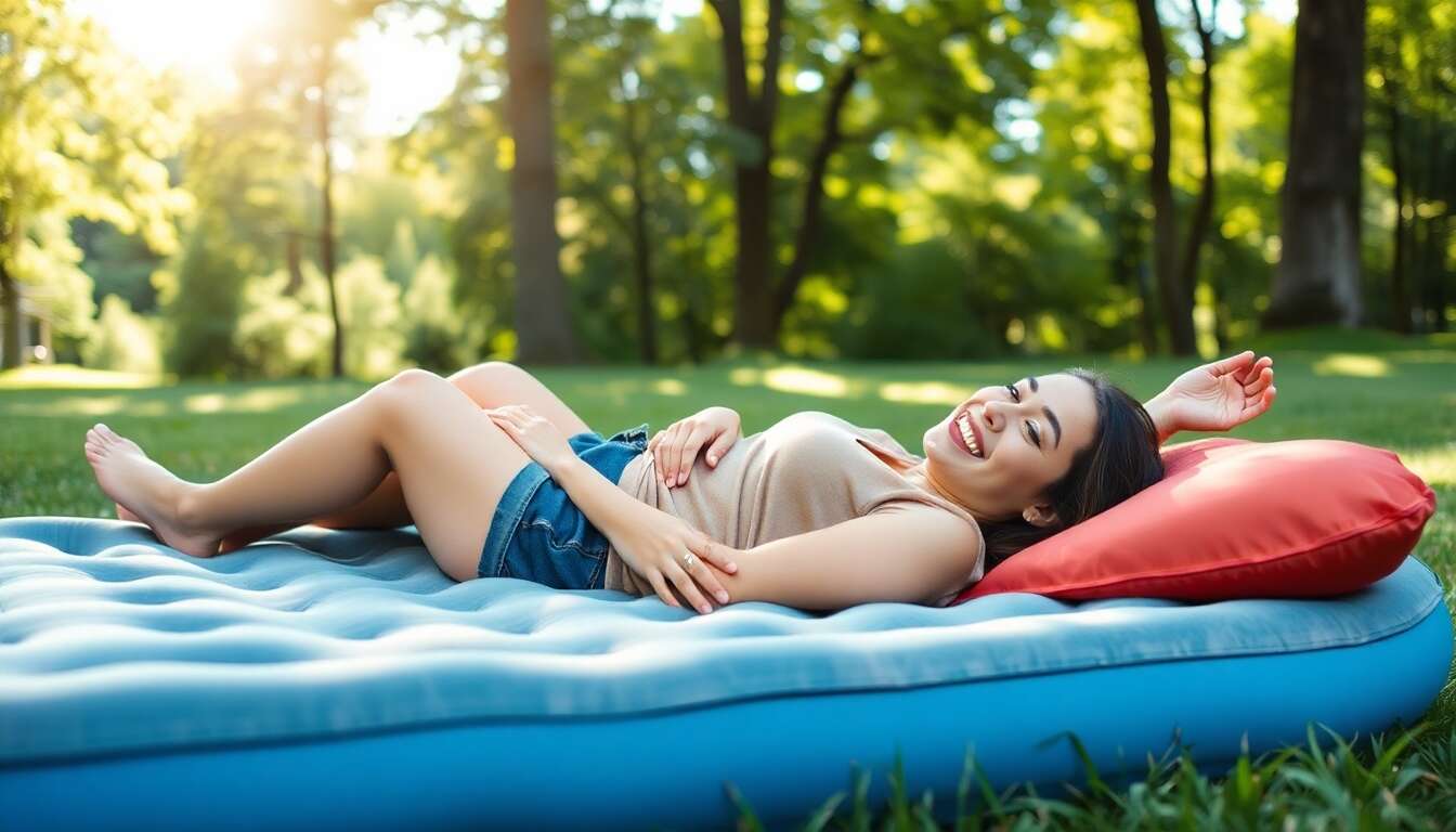 Matelas gonflable vs. mousse : quel choix pour une randonnรฉe longue durรฉe ?