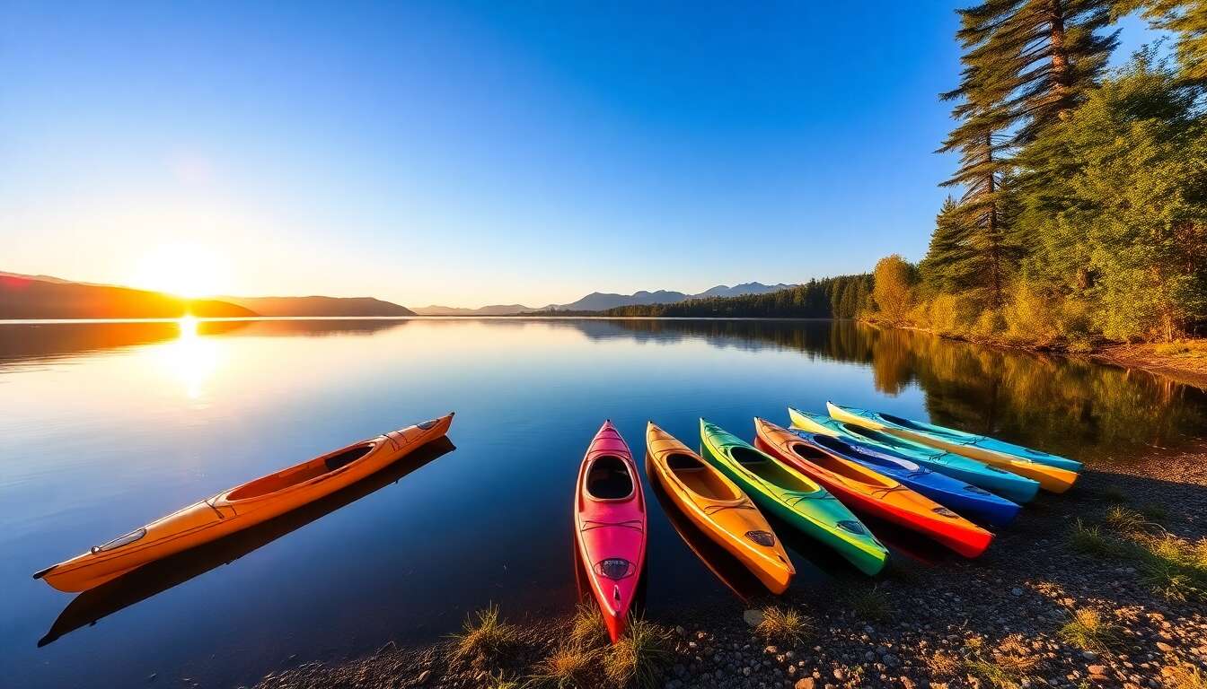 Sélection incontournable de kayaks pour débutants