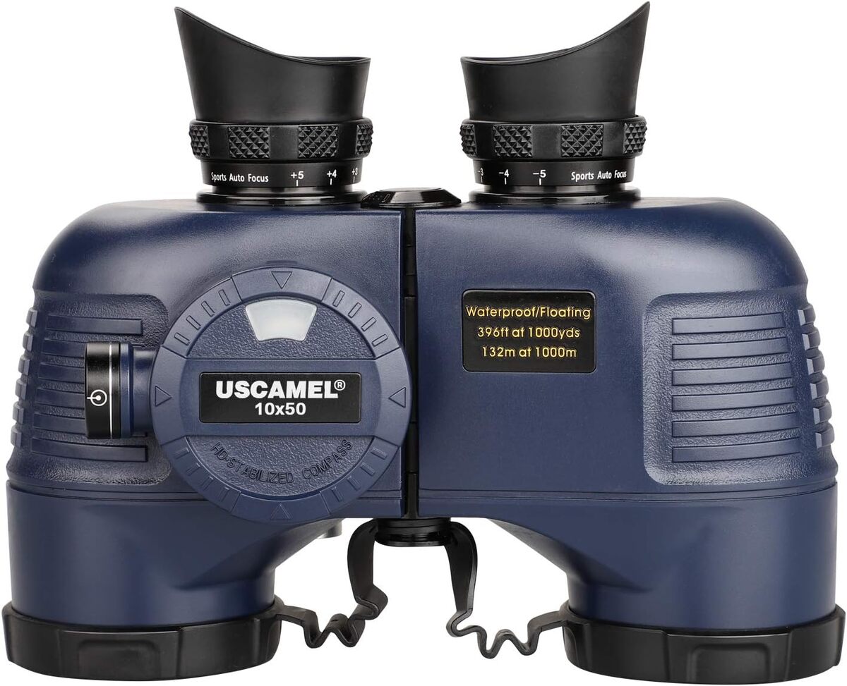 Test des jumelles Marines Uscamel 10x50 : performances et fonctionnalitรฉs