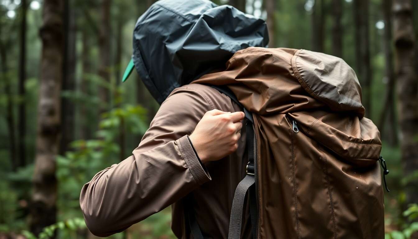 Maximiser l'รฉtanchรฉitรฉ : astuces pour bien utiliser sa housse de sac ร dos