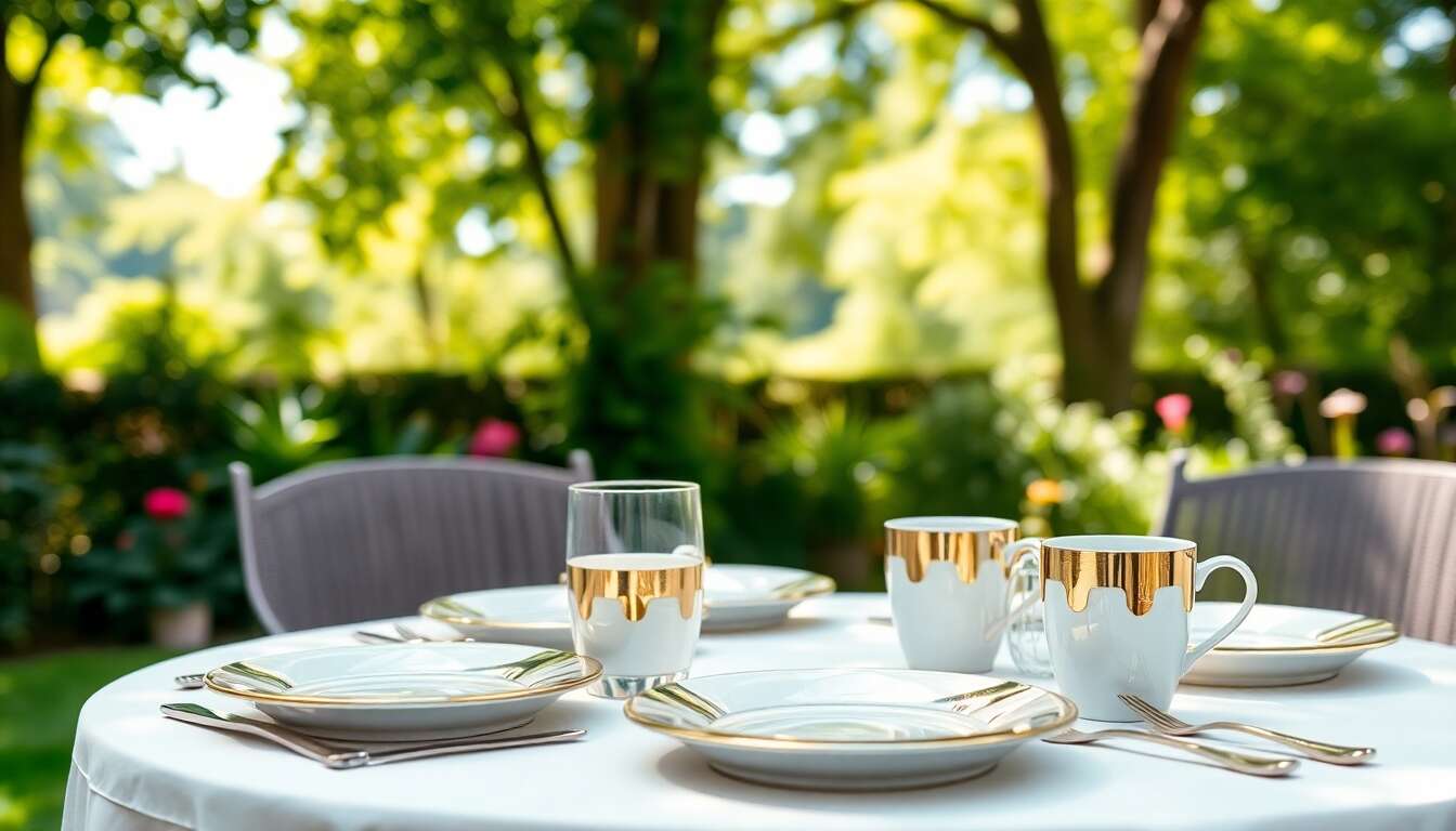 Optimisation de l'espace : choisir sa vaisselle outdoor compacte