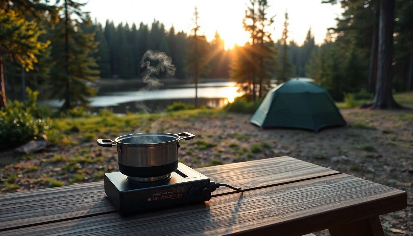 Techniques de cuisson en plein air : optimiser l'utilisation d'un rรฉchaud portable
