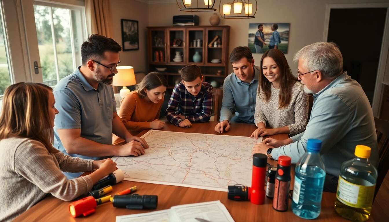 &eacute;laborer un plan d&rsquo;&eacute;vacuation familial
