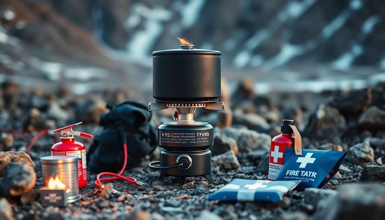 Pr&eacute;parer et s&eacute;curiser l&rsquo;espace de cuisson en plein air