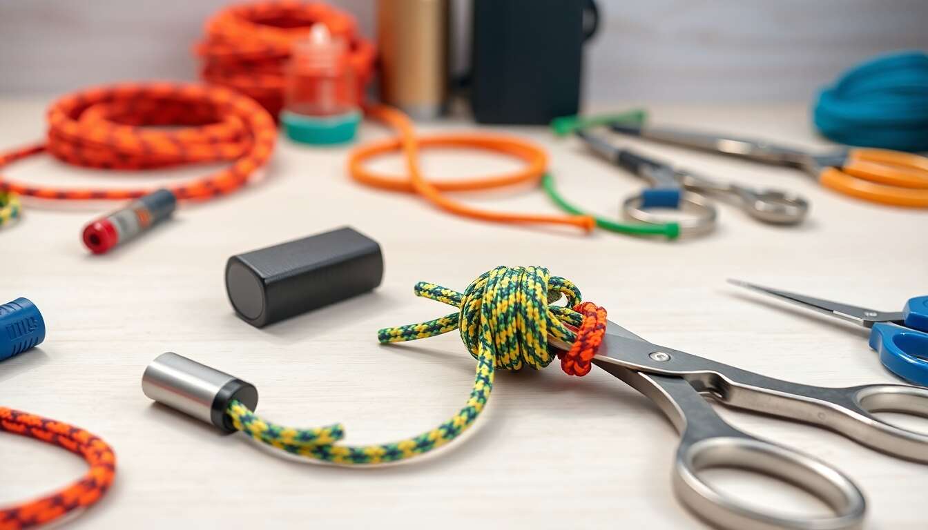 Comment faire un nœud de paracorde : guide étape par étape