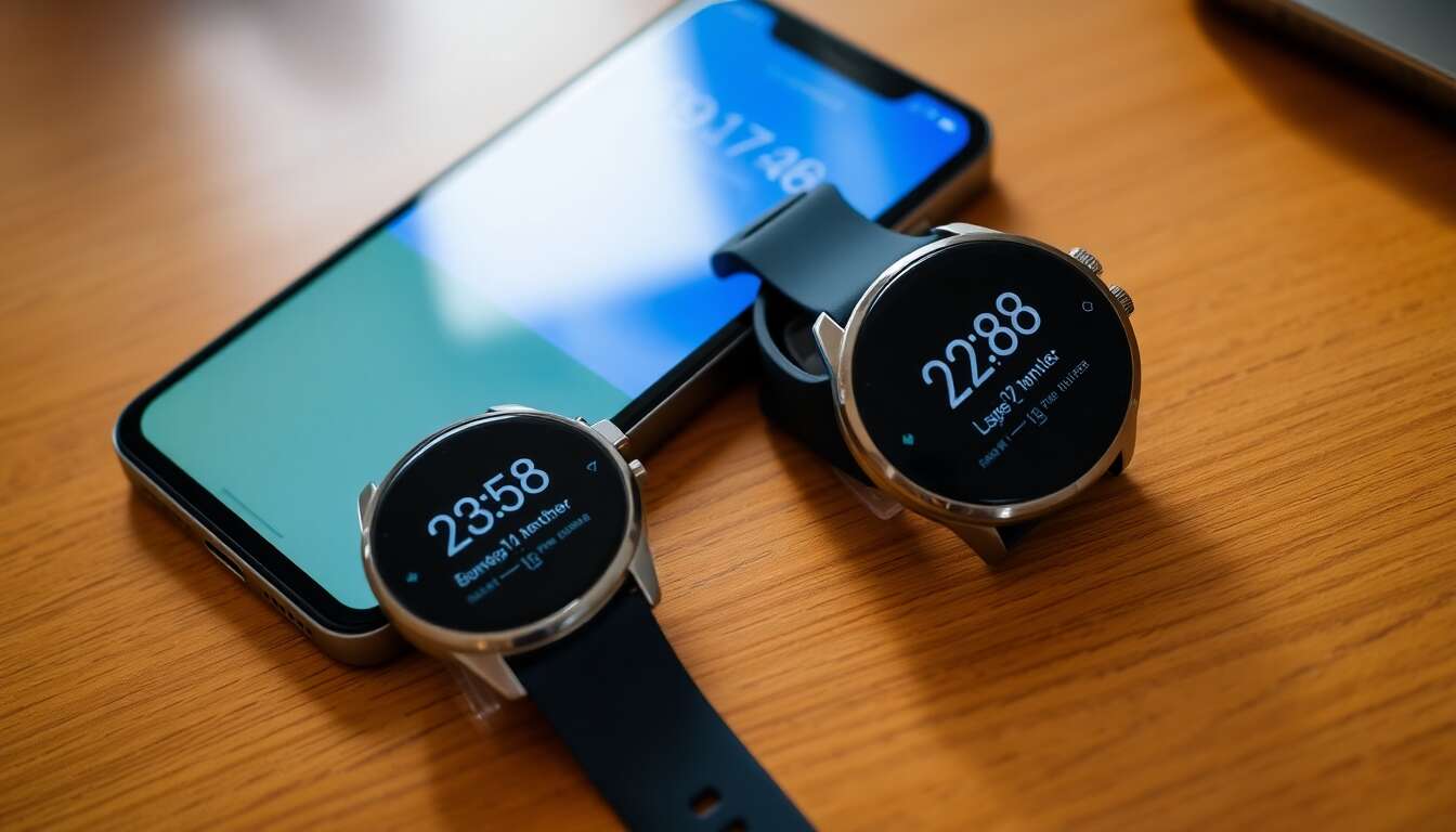 Synchronisation smartphone-montre : avantages pour les baromรจtres connectรฉs