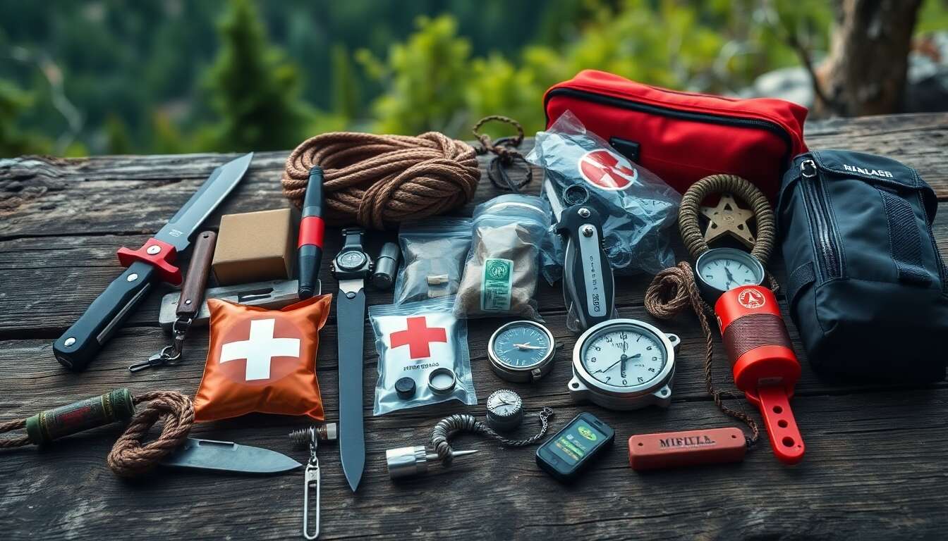 Kit de survie multi outils : 4 en 1 - Warland Surplus