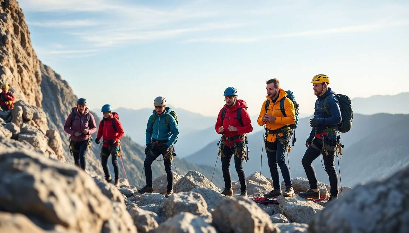 L'importance de l'&eacute;chauffement pour les grimpeurs