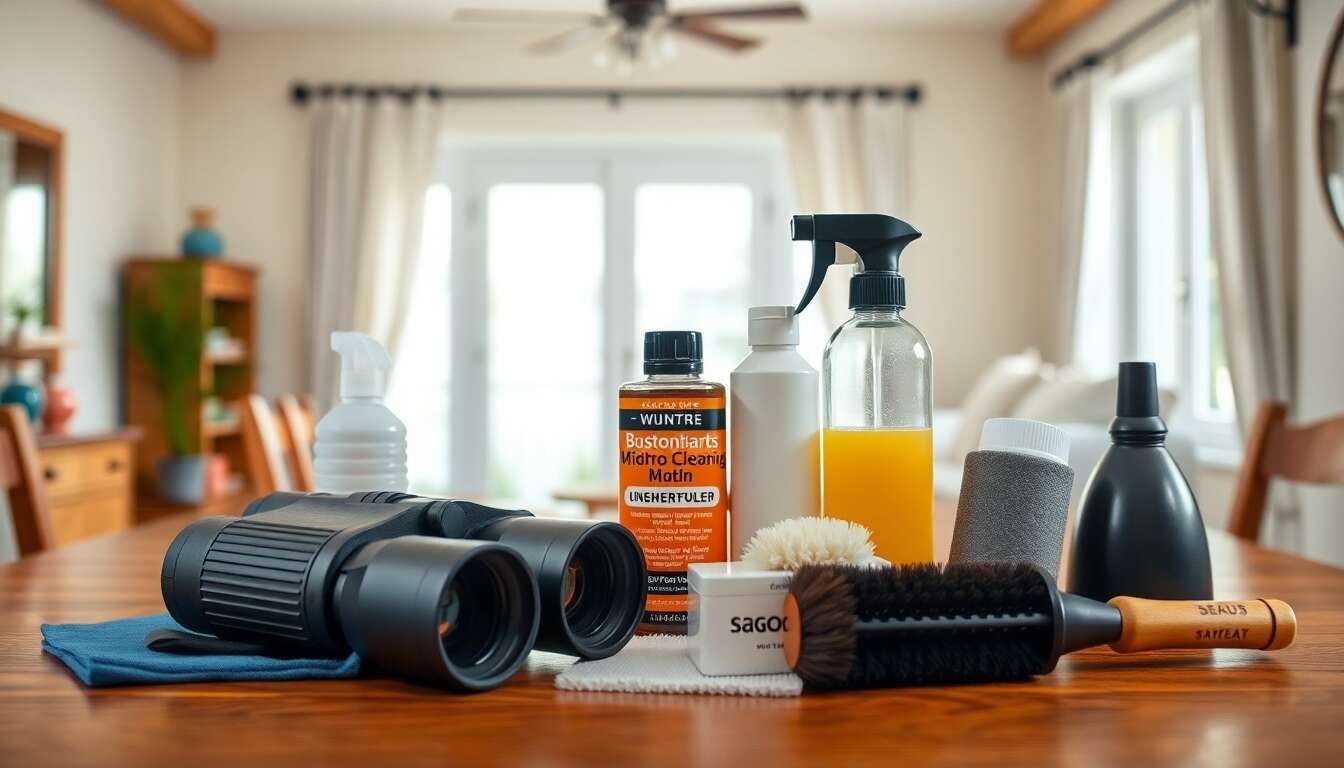 Les &eacute;quipements n&eacute;cessaires au nettoyage