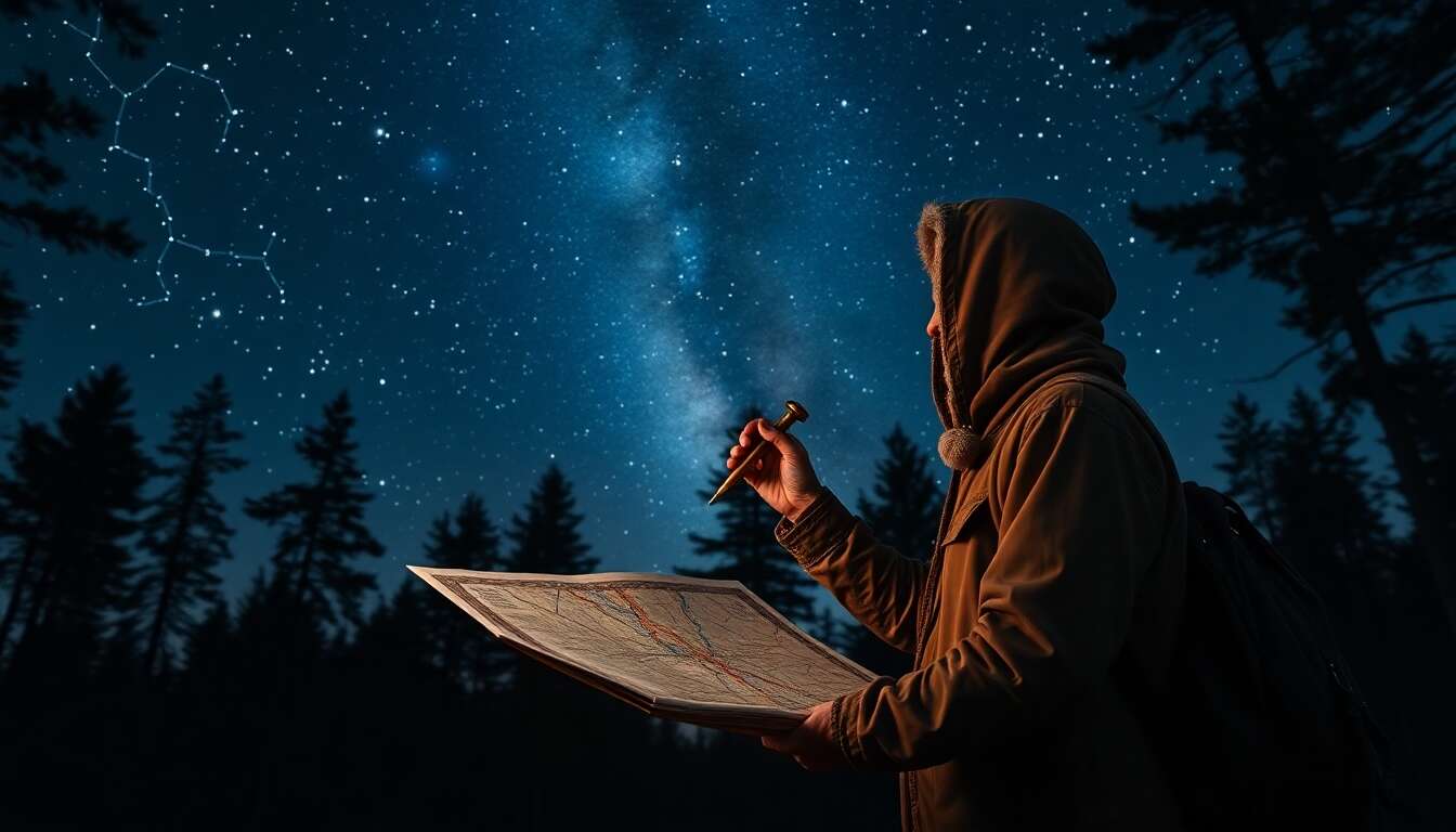 S&rsquo;orienter gr&acirc;ce aux &eacute;toiles