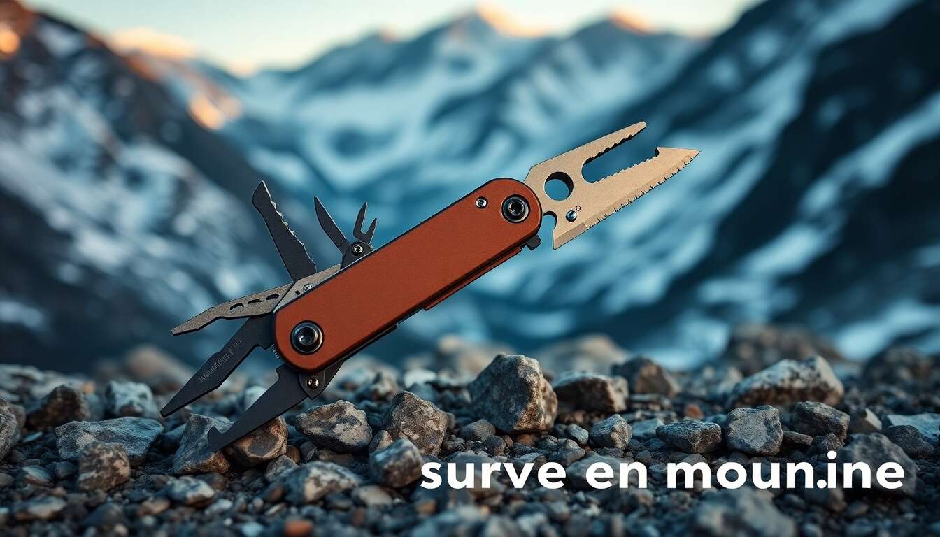 Survie en montagne : sรฉlectionner lโoutil multifonction adaptรฉ ร lโaltitude