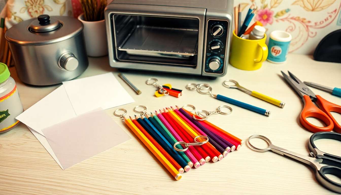 Comment faire un porte-clés en plastique fou : guide DIY et astuces