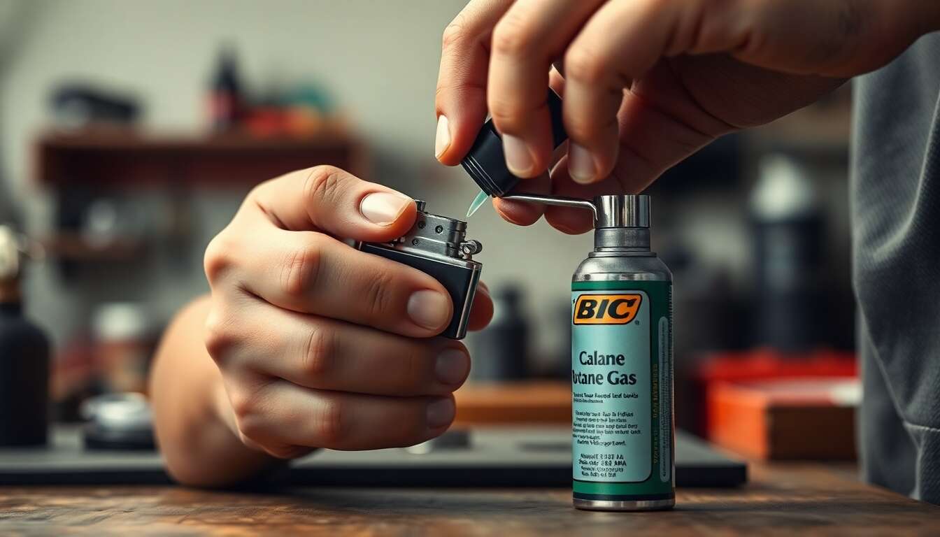 Est-il possible de recharger un briquet bic ?