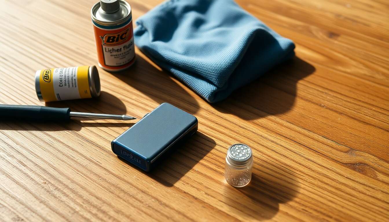 Pr&eacute;cautions &agrave; prendre avant de recharger un briquet bic