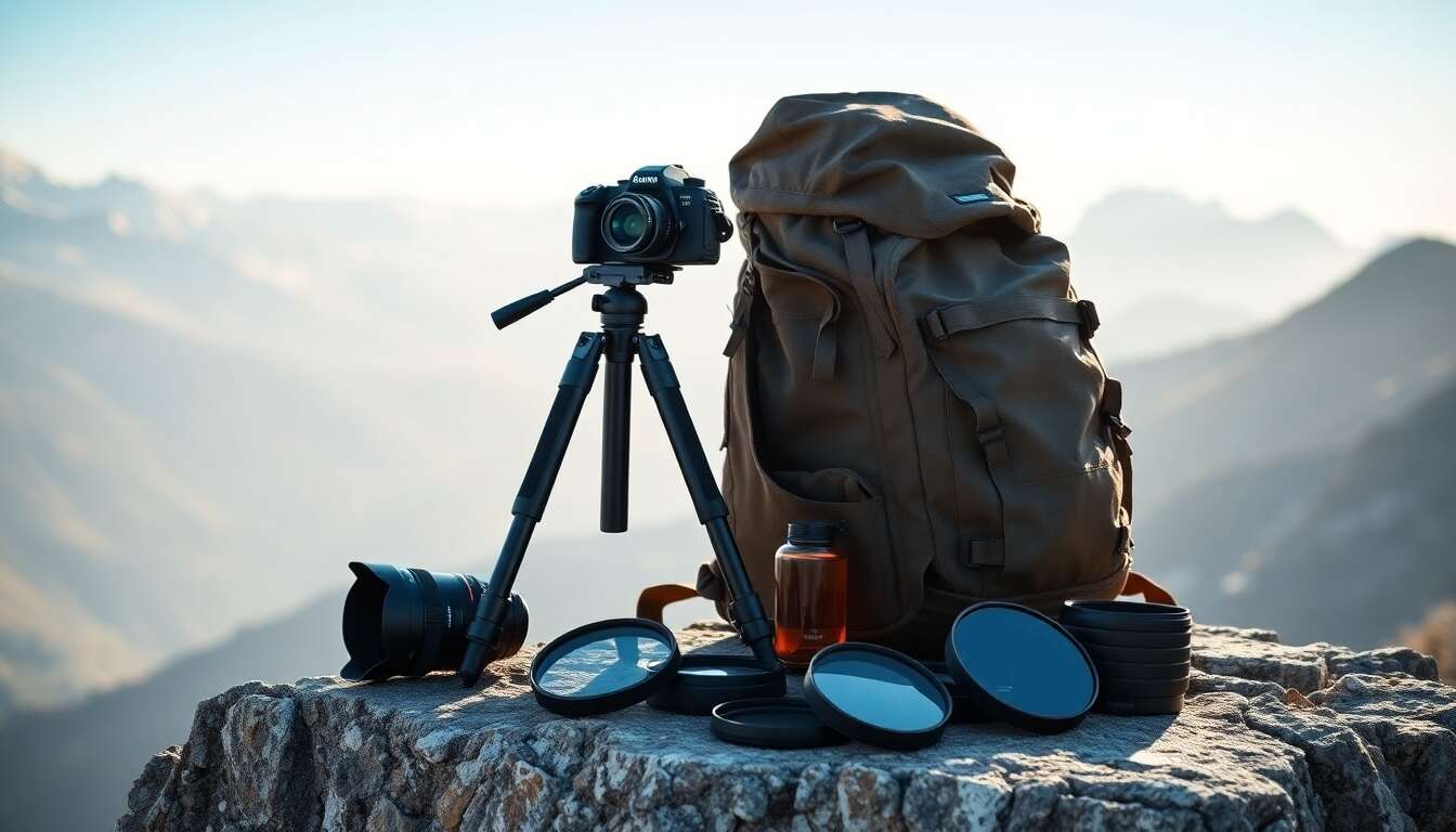 Accessoires indispensables pour la photographie en montagne