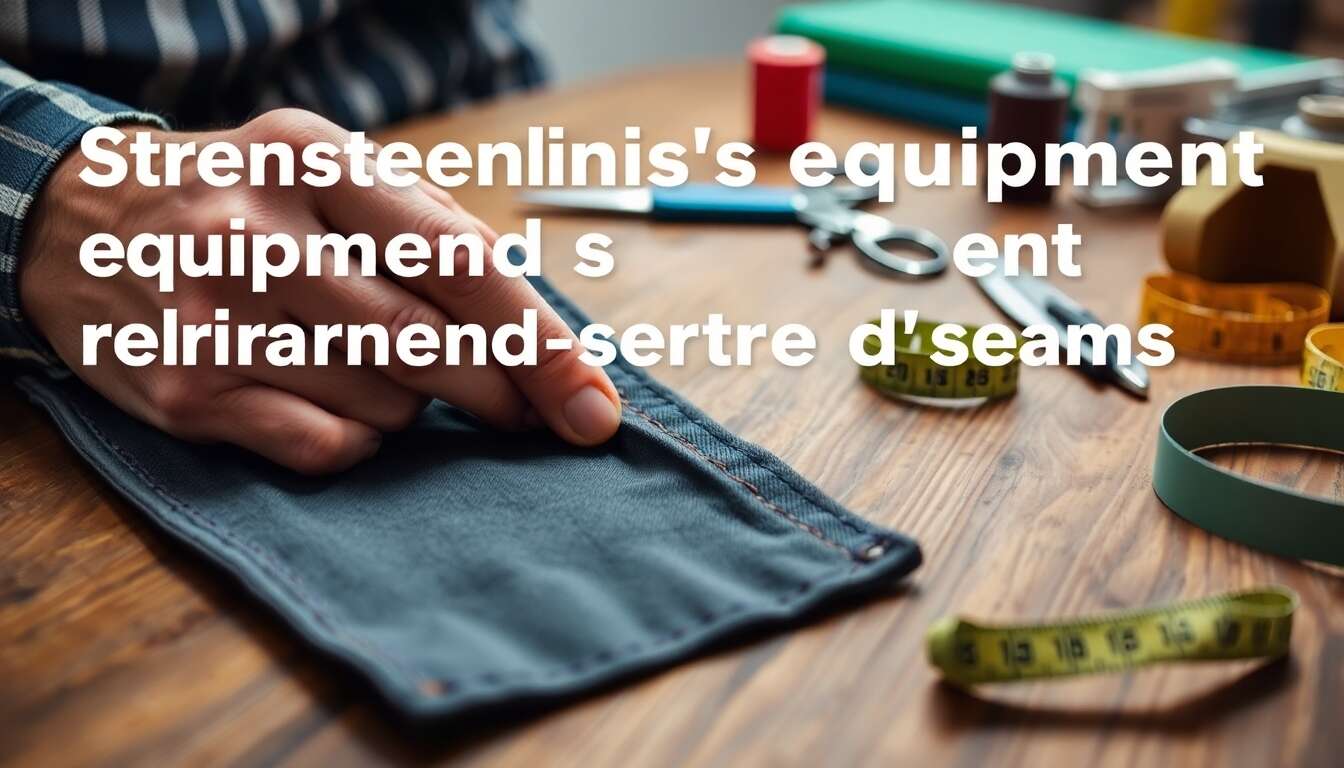 Coutures renforcรฉes : augmenter la rรฉsistance de son รฉquipement