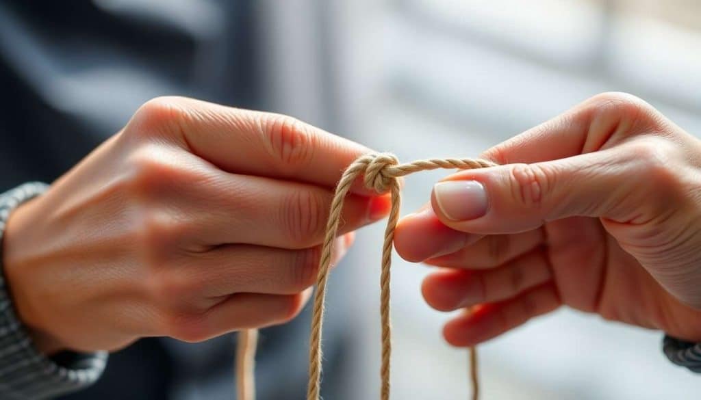 Comment faire un nœud avec deux ficelles : guide pratique et astuces