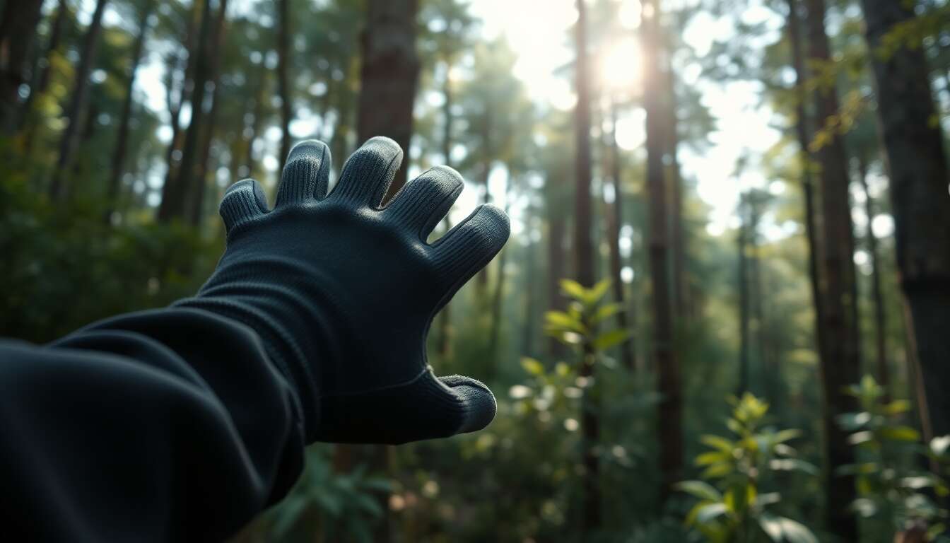 Gants anti-coupures : protection optimale en milieu sauvage
