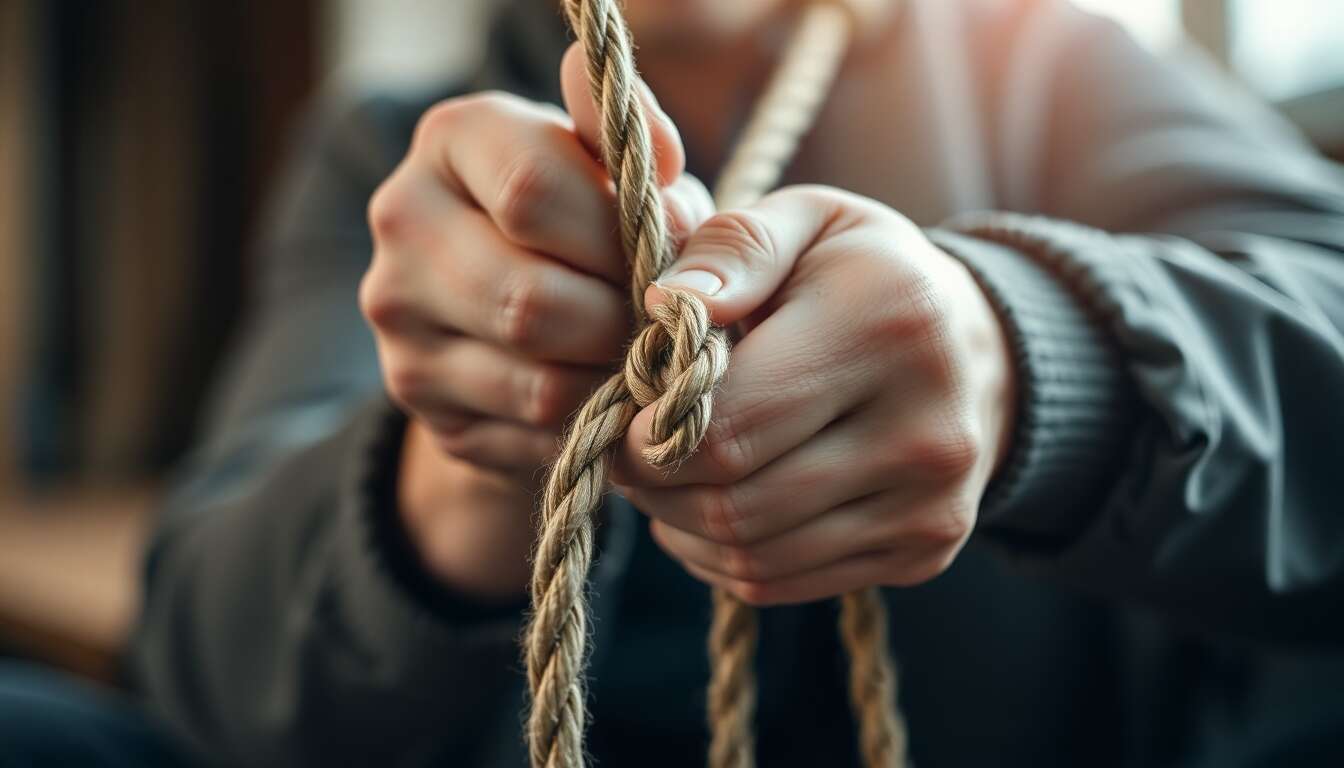 Comment faire un nลud facile : astuces et Techniques Simples