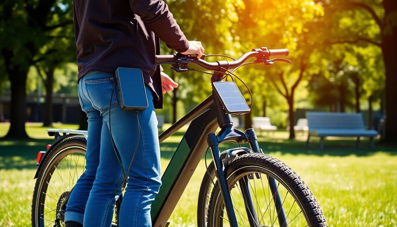 Comprendre le fonctionnement d&rsquo;un chargeur solaire pour v&eacute;lo &eacute;lectrique