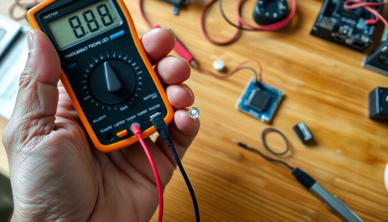 Comment mesurer la tension d'une LED : guide pratique et astuces