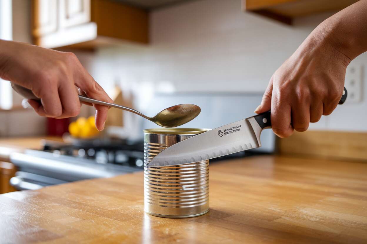 Solutions en cas d'absence d'ouvre-bo&icirc;te